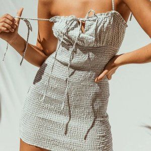 *NEVER WORN* Princess Polly Gingham Mini Dress